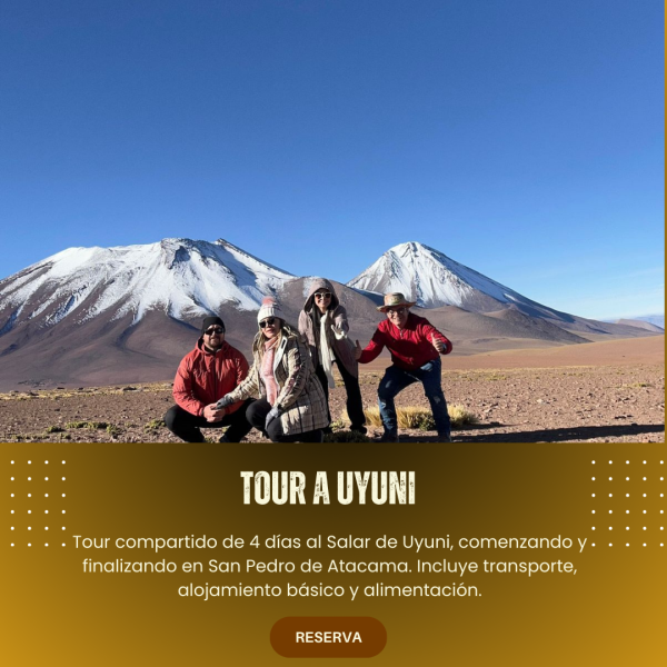 Tour a Uyuni 4 días y 3 noches